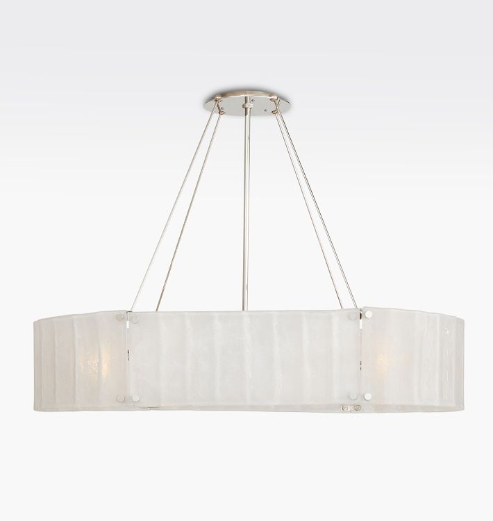 Willamette Glass Linear Chandelier 48''