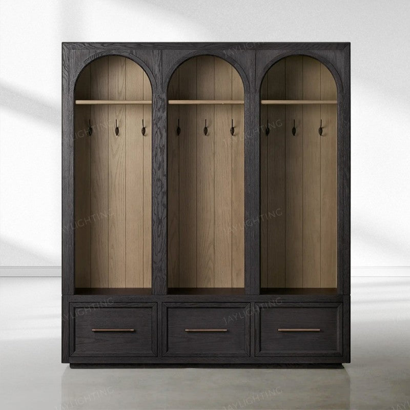 Heibi Triple Entryway Cabinet 70”