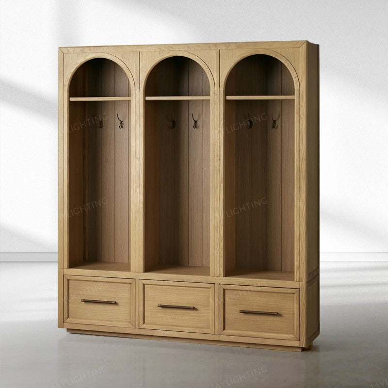 Heibi Triple Entryway Cabinet 70”