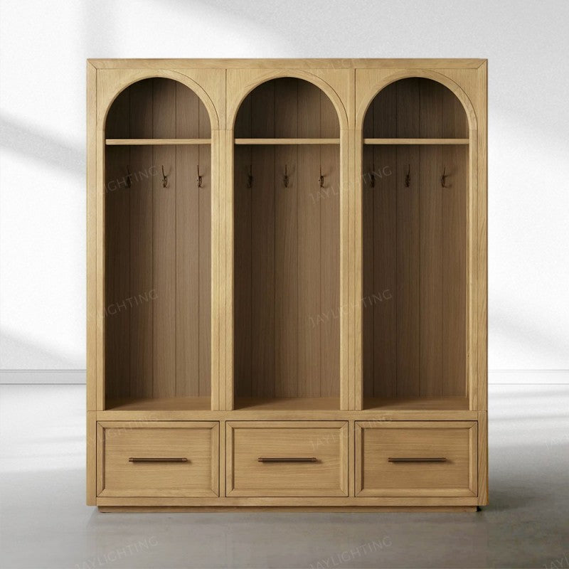 Heibi Triple Entryway Cabinet 70”