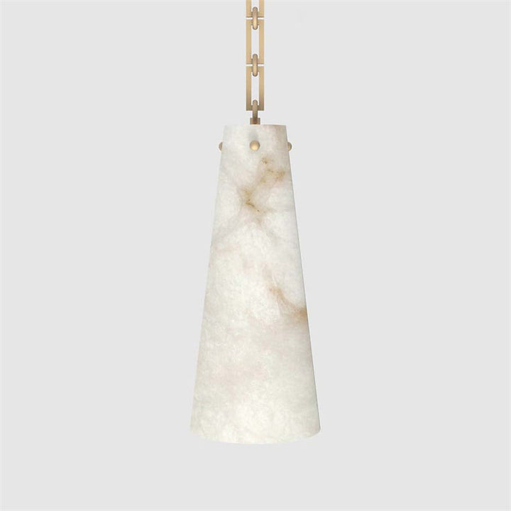 Contemporary Unique Alabaster Pendant Light