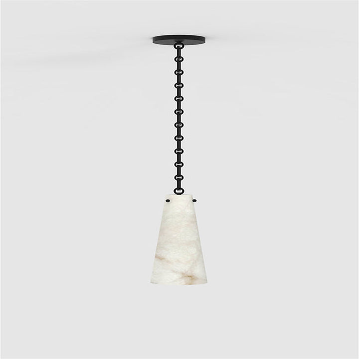 Contemporary Unique Alabaster Pendant Light