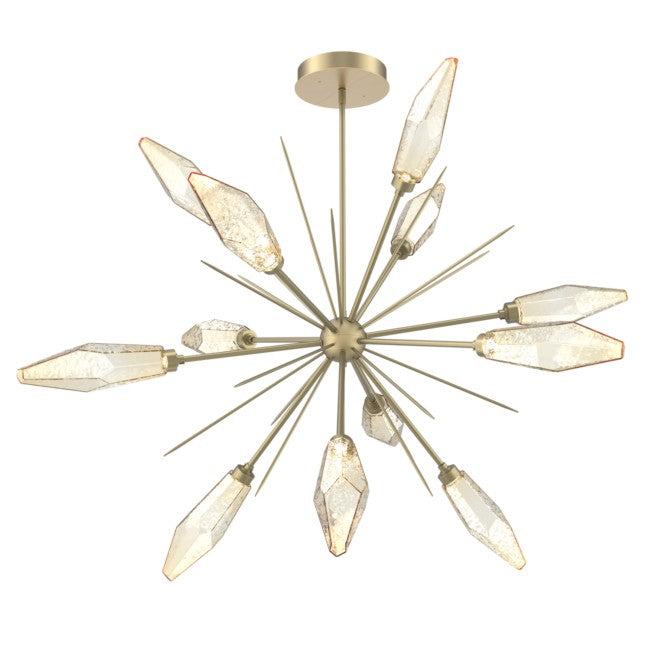 Rock Crystal Round Chandelier