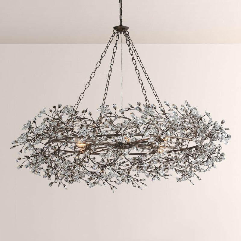 Zephyr Crown Chandelier