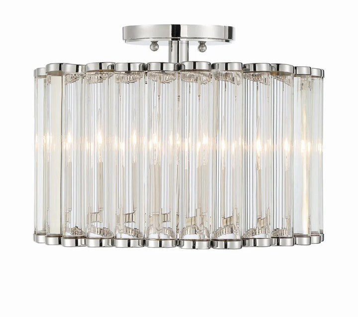 Elimote Flushmount Ceiling Light 15''D