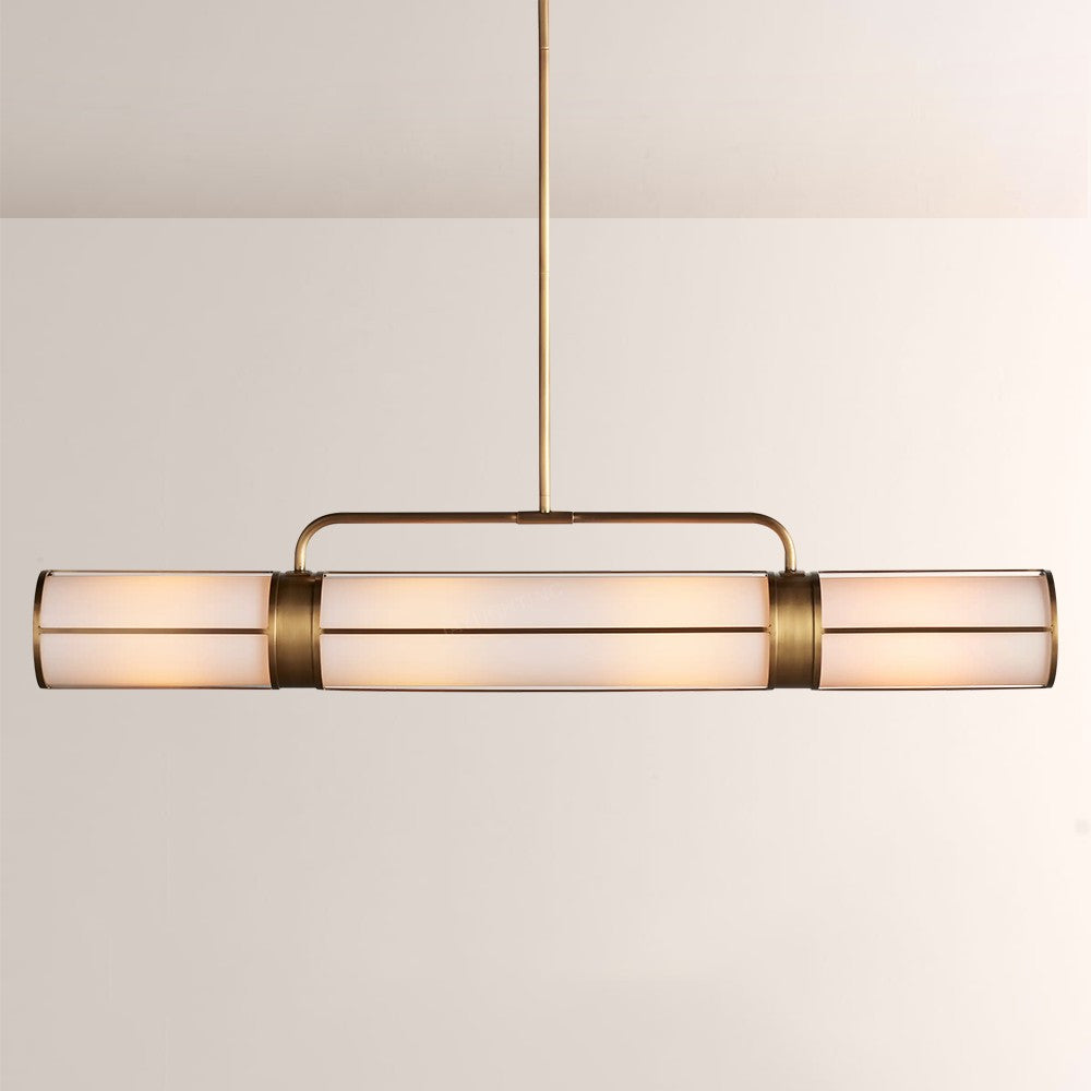 Glmming Linear Chandelier