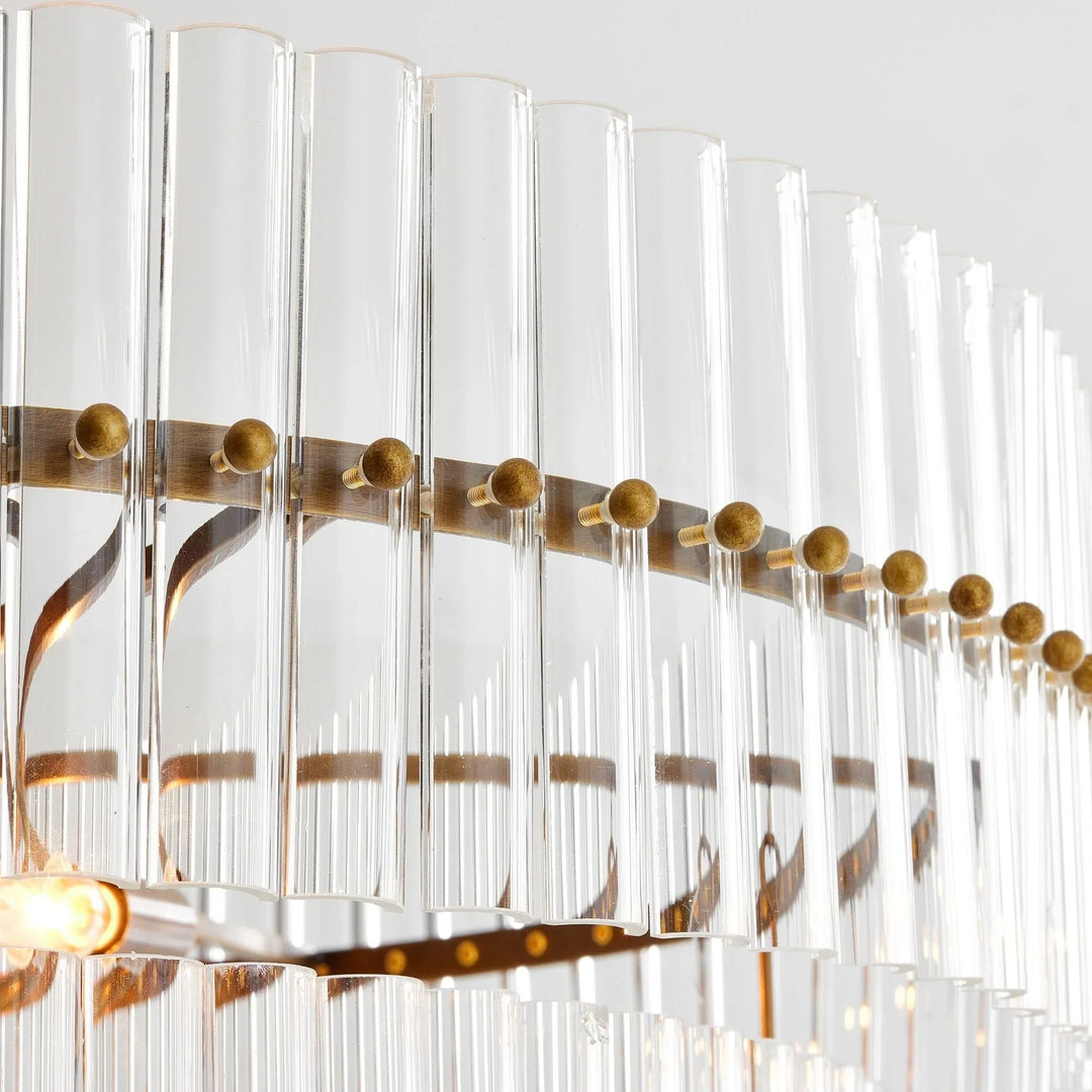 Miky Crystal Round Chandelier