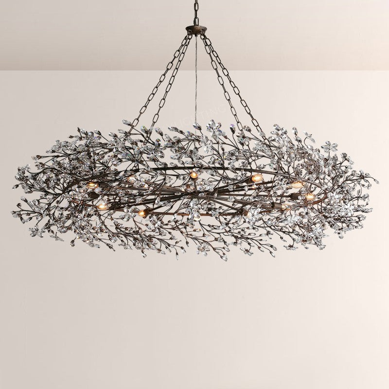 Zephyr Crown Chandelier