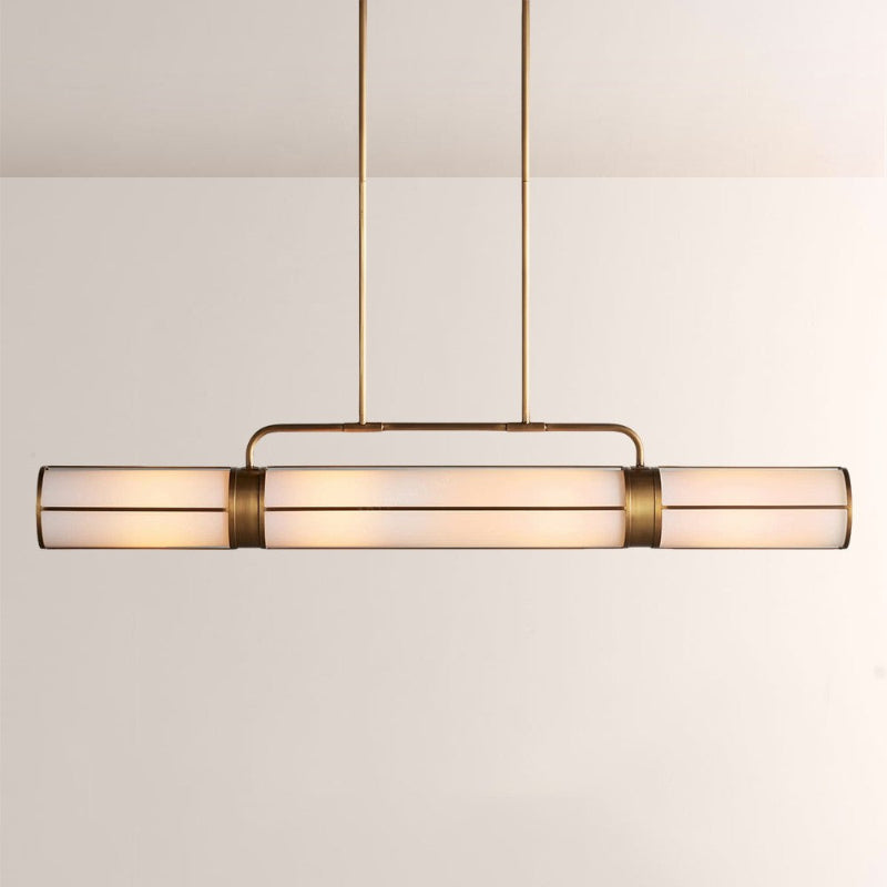 Glmming Linear Chandelier