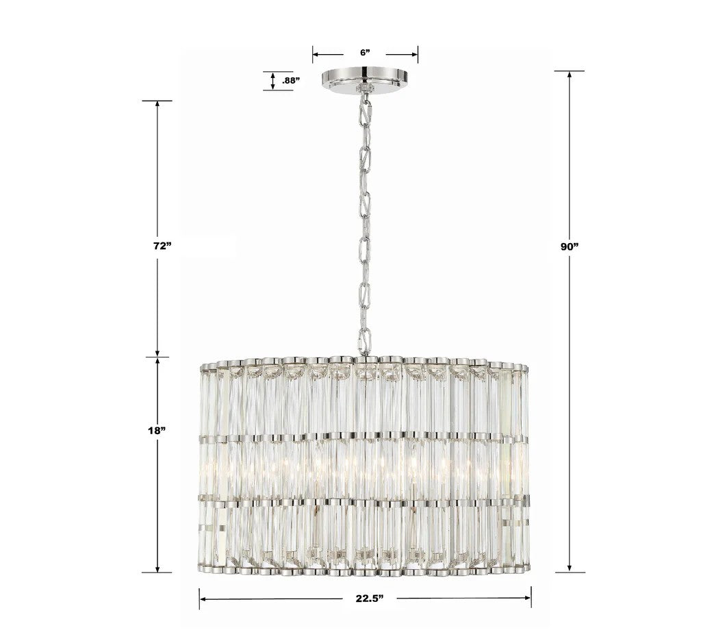 Elimote Round Chandelier