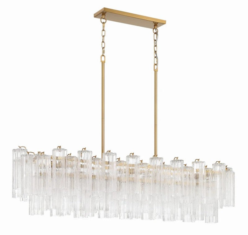 Eddifod Linear 14-Light Chandelier