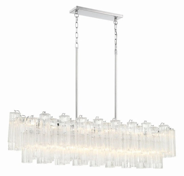 Eddifod Linear 14-Light Chandelier