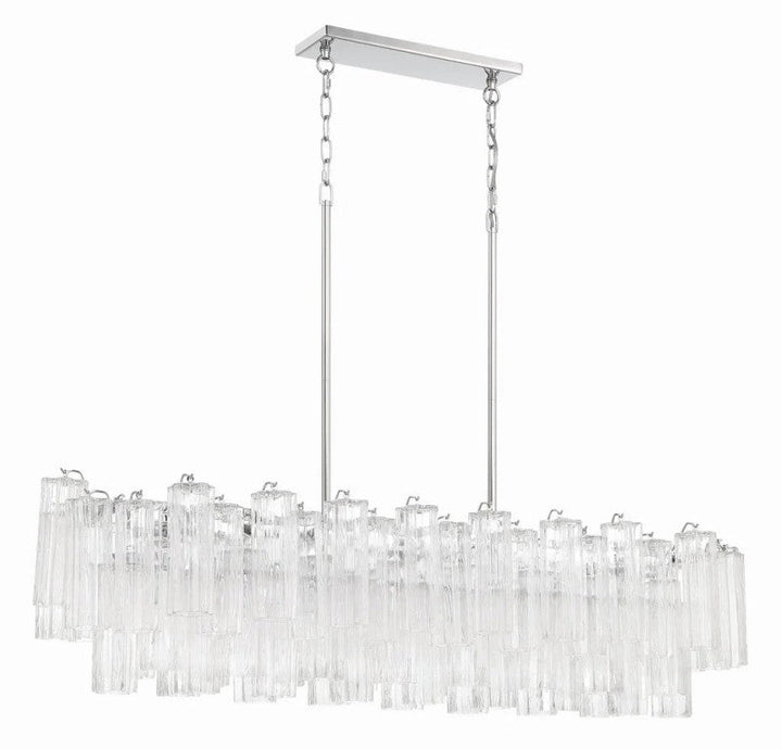 Eddifod Linear 14-Light Chandelier