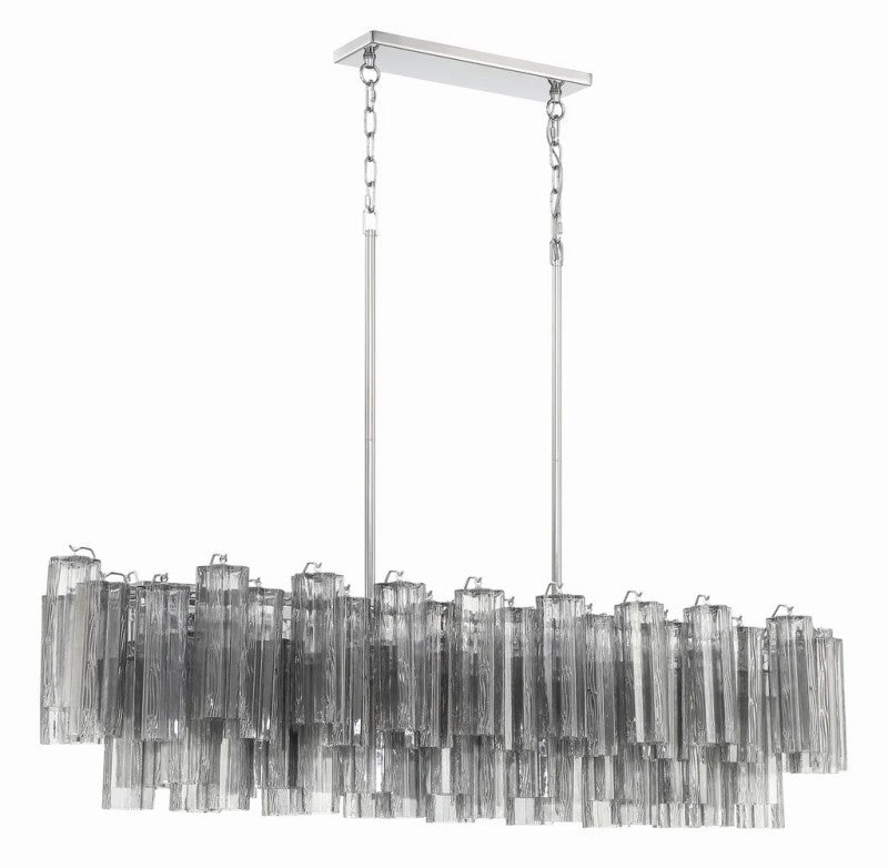 Eddifod Linear 14-Light Chandelier