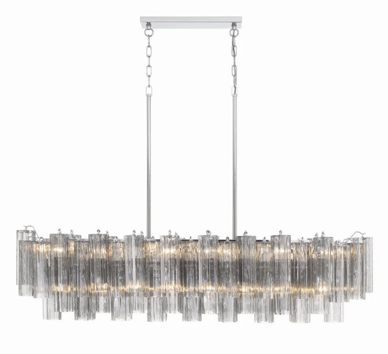 Eddifod Linear 14-Light Chandelier