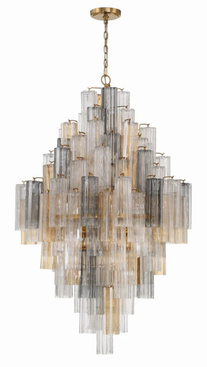 Eddifod Tiered 20-Light Chandelier