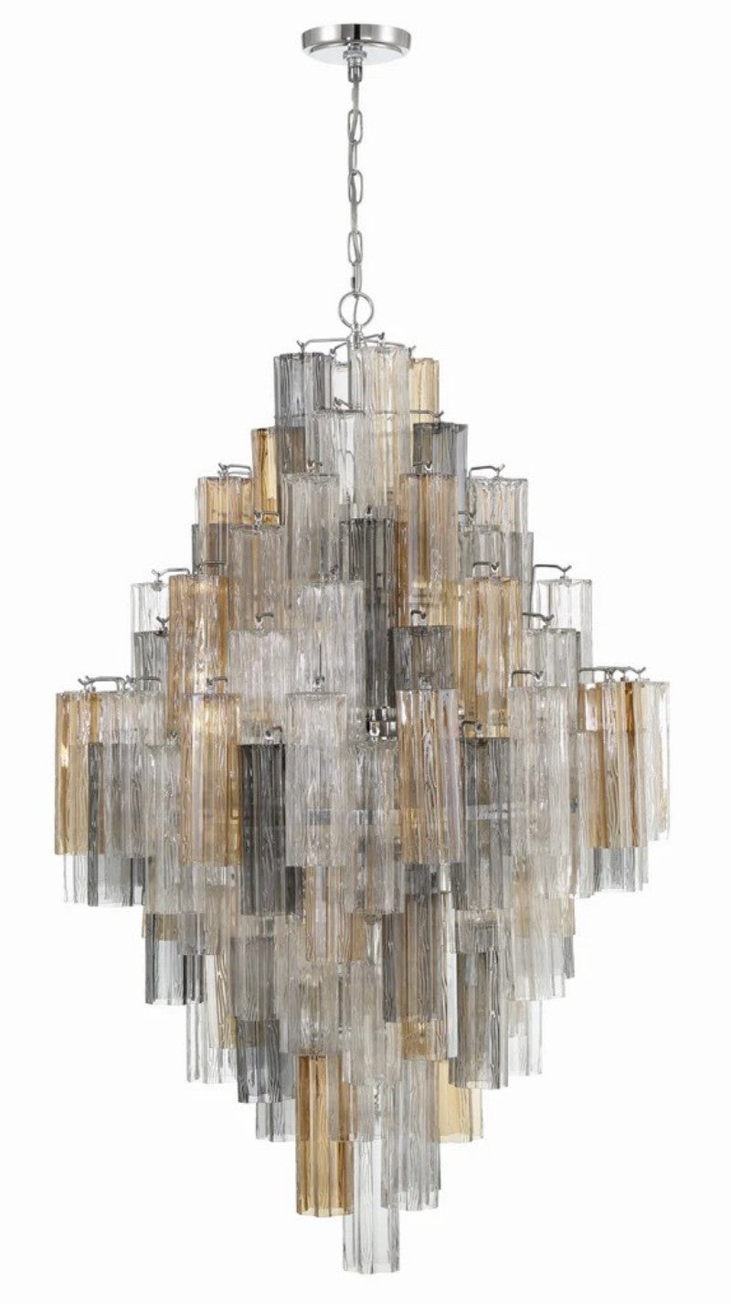 Eddifod Tiered 20-Light Chandelier