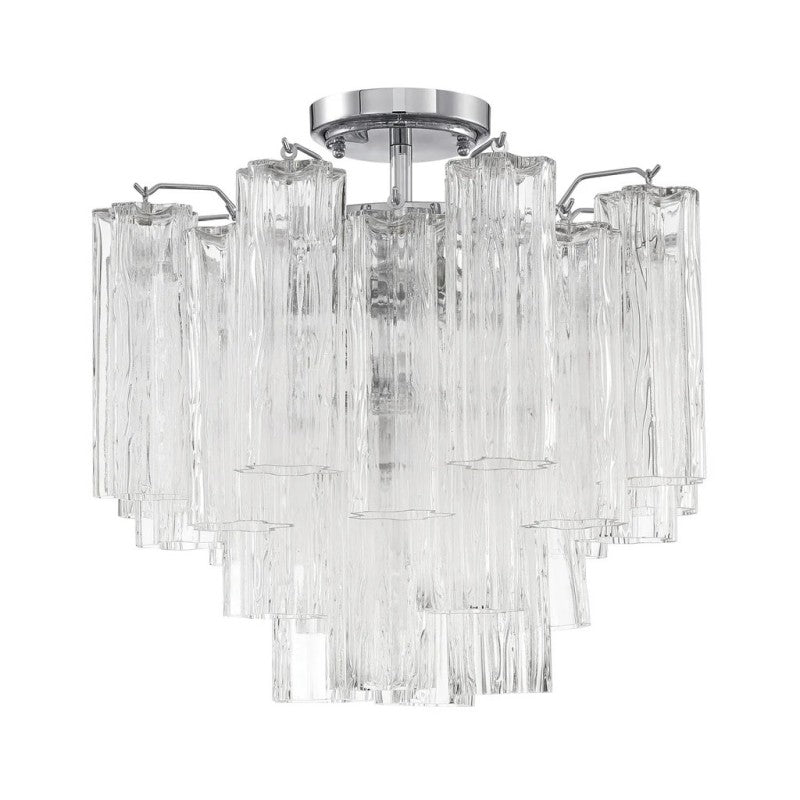 Eddifod 4-Light Semi Flush Mount