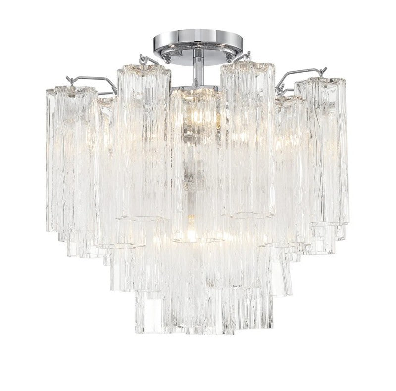 Eddifod 4-Light Semi Flush Mount