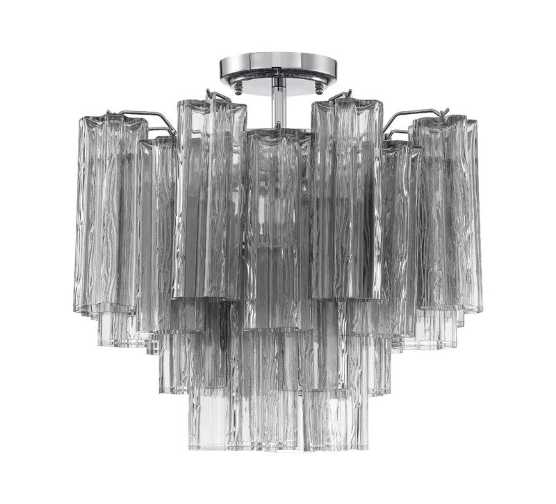 Eddifod 4-Light Semi Flush Mount