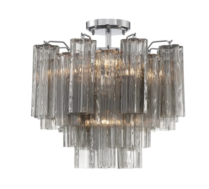 Eddifod 4-Light Semi Flush Mount