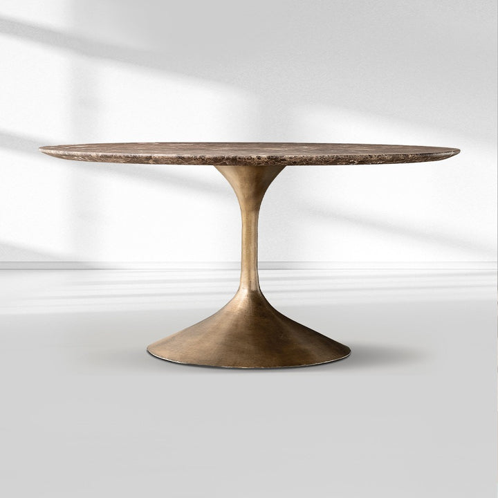 Aerose Stone Round Dining Table