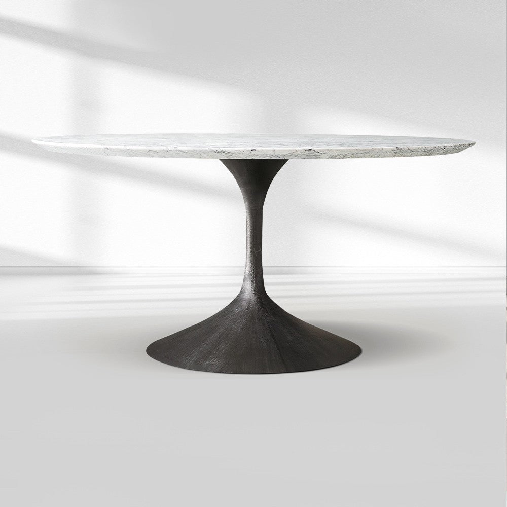 Aerose Stone Round Dining Table