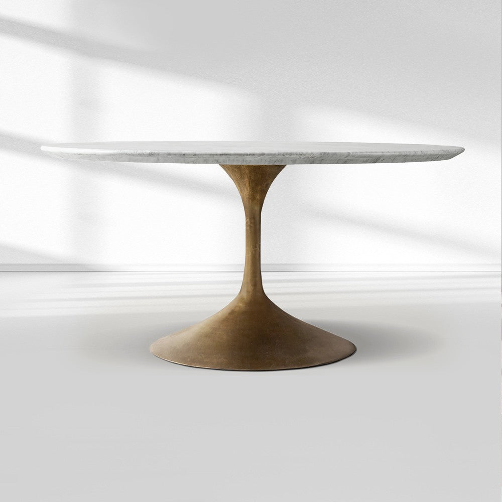 Aerose Stone Round Dining Table