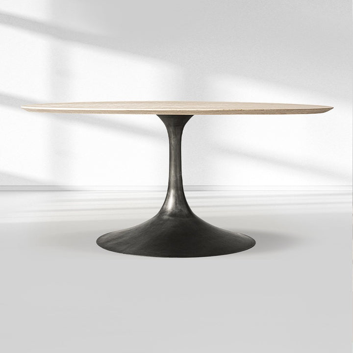 Aerose Stone Round Dining Table