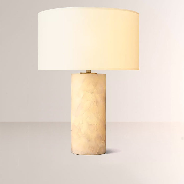 Alabaster Riven Table Lamp