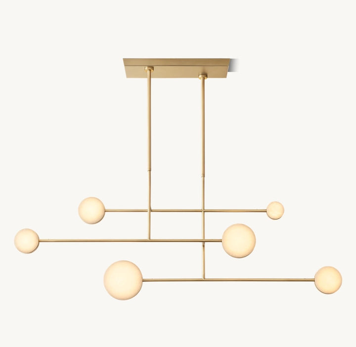 Aleron Linear Chandelier 54"W