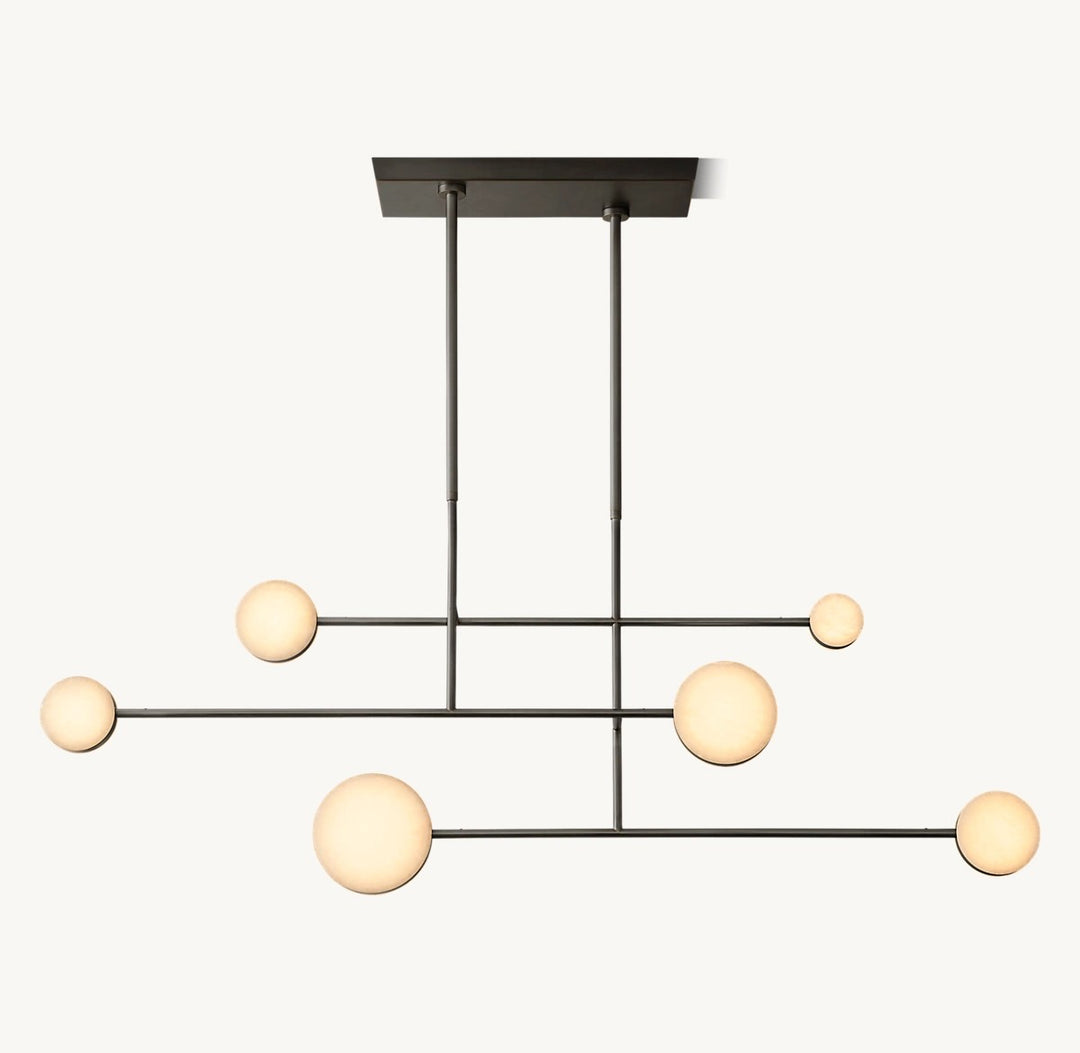 Aleron Linear Chandelier 54"W