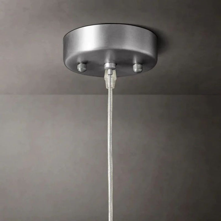 Alison Crystal Island Pendant 12"H