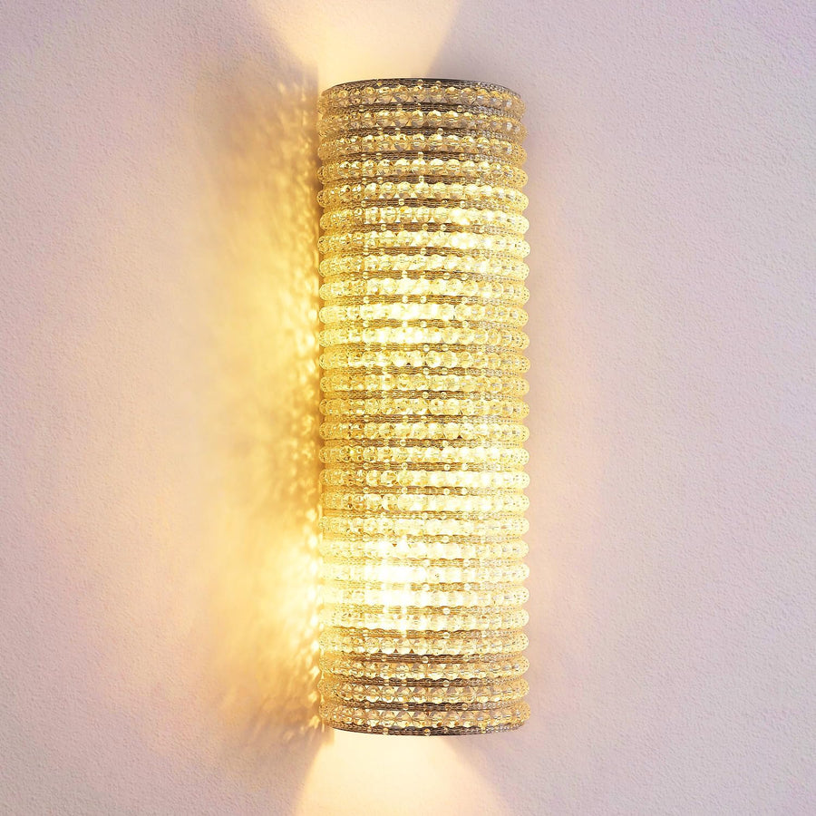 Alison K9 Crystal Wall Sconce 21"