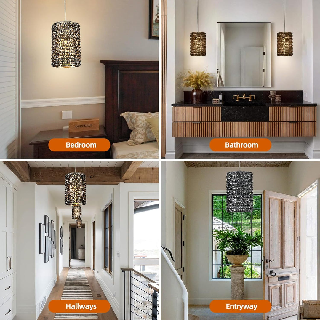 Alison K9 Crystal Wall Sconce 21"