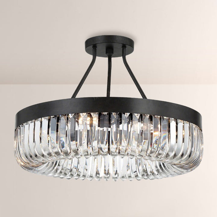 Alice 1-Tier 8-Light Round chandelier 23"