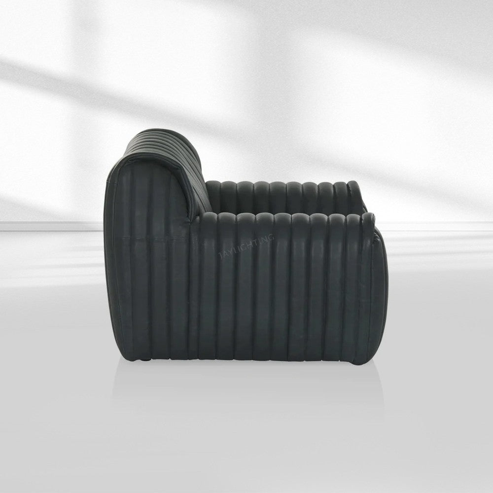 Aspelle Leather Occasional Chair