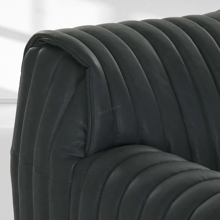 Aspelle Leather Occasional Chair