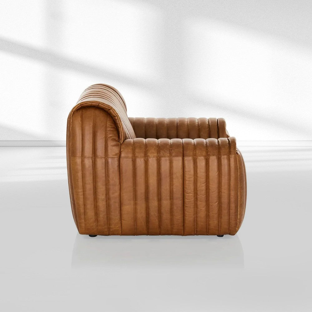 Aspelle Leather Occasional Chair