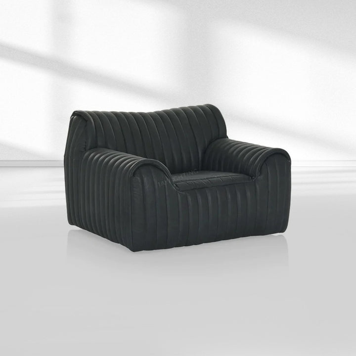 Aspelle Leather Occasional Chair