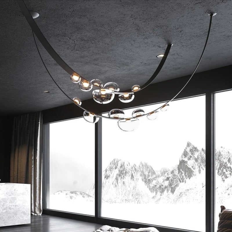 Aura Drops Double Pendant Lamp