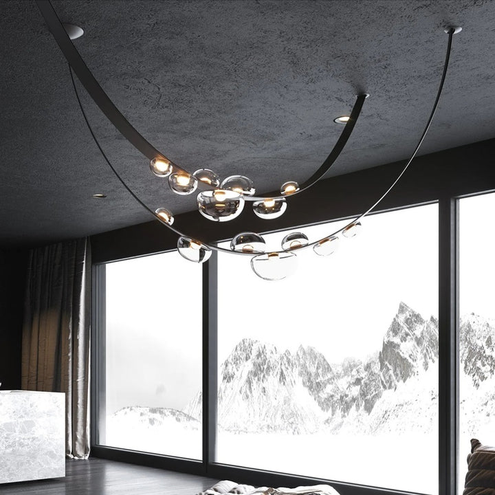 Aura Drops Double Pendant Lamp