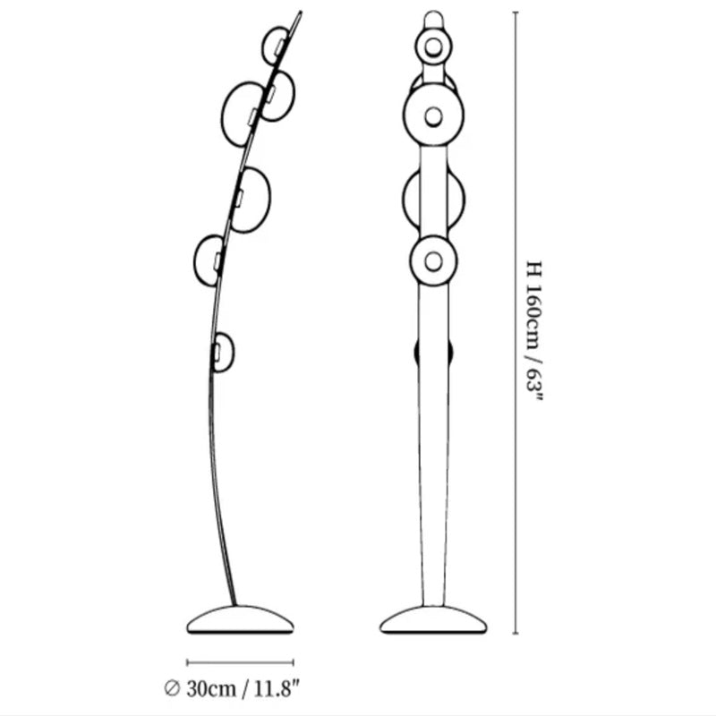 Aura Drops Floor Lamp