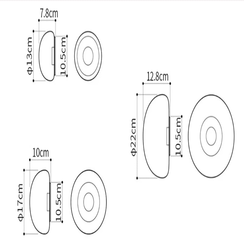 Aura Drops Wall Light