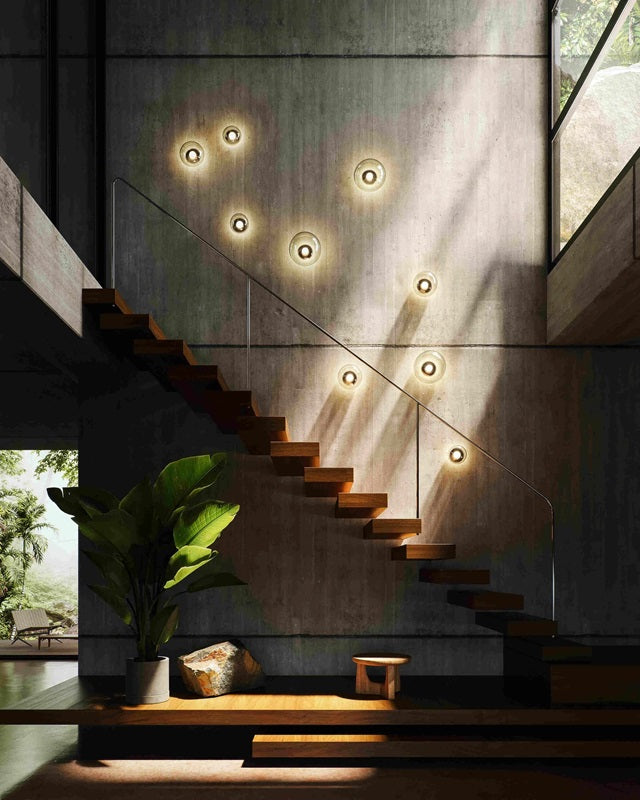 Aura Drops Wall Light