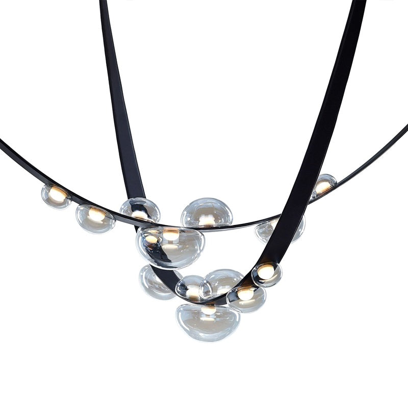 Aura Drops Double Pendant Lamp
