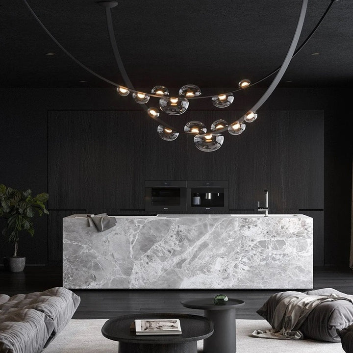 Aura Drops Double Pendant Lamp