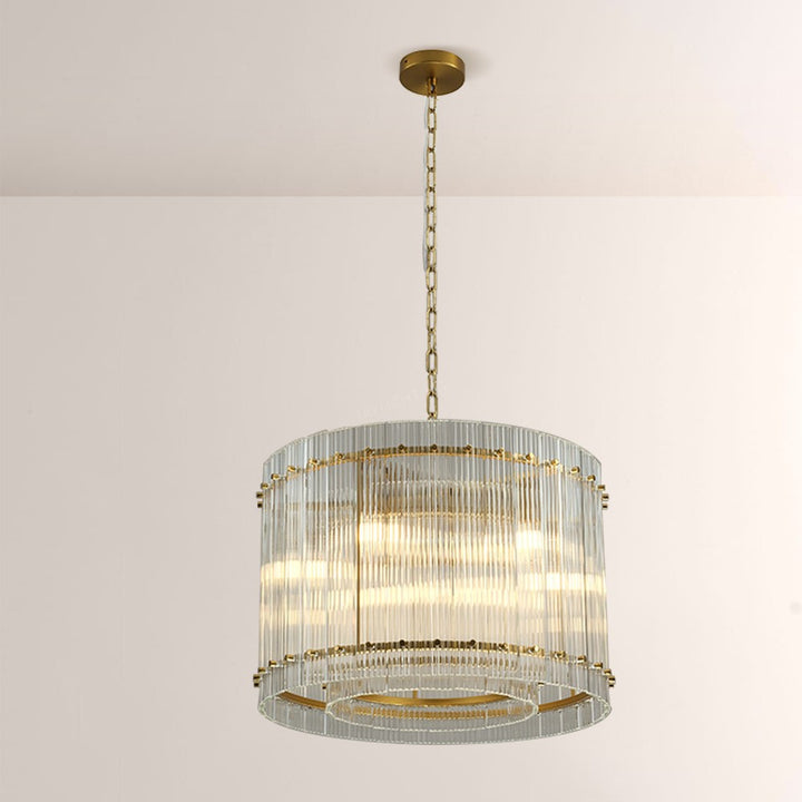 Aurgild Round Chandelier 22"