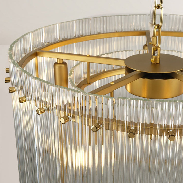 Aurgild Round Chandelier 22"