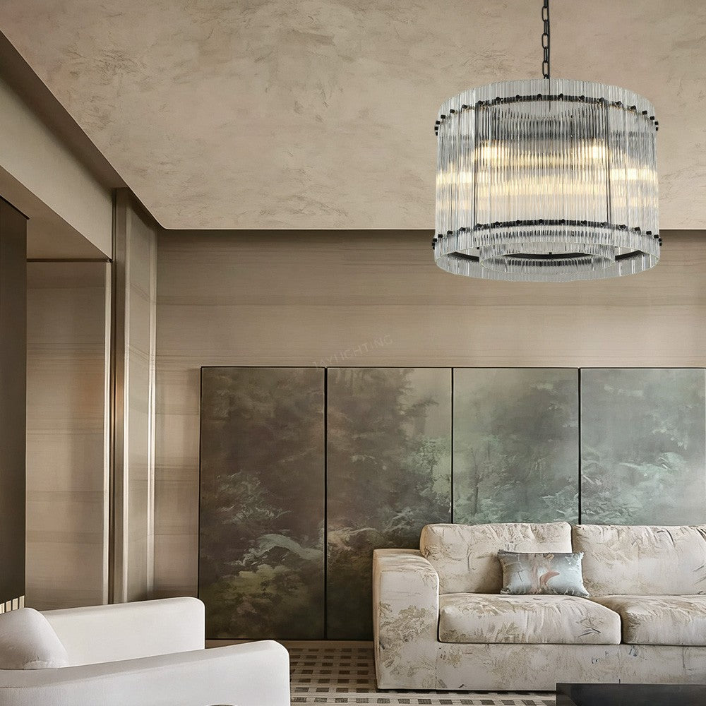 Aurgild Round Chandelier 22"